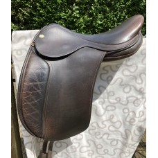 Norton & Newby Holistic 17" Brown Dressage Saddle (second-hand)